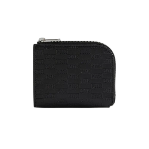 Kith Monogram Half Zip Wallet 'Black'