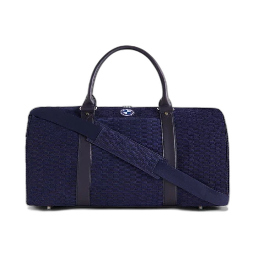 Kith x BMW Monogram Suede Duffle Bag 'Techno Violet'