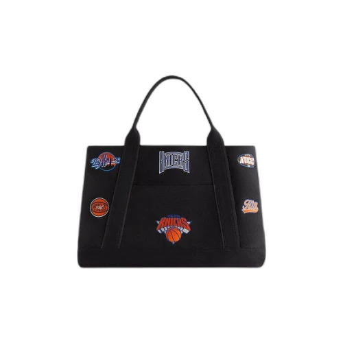 Kith For The New York Knicks All Over Embroidered Canvas Tote 'Black'