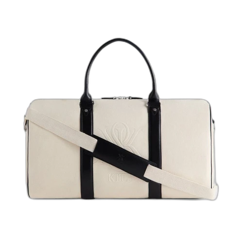 Kith Crest Canvas Duffle Bag 'Sandrift'