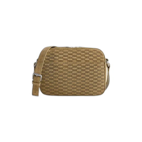 Kith Monogram Suede Camera Crossbody 'Grit'