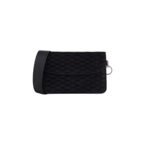 Kith Monogram Suede Envelope K20 Bag 'Black'