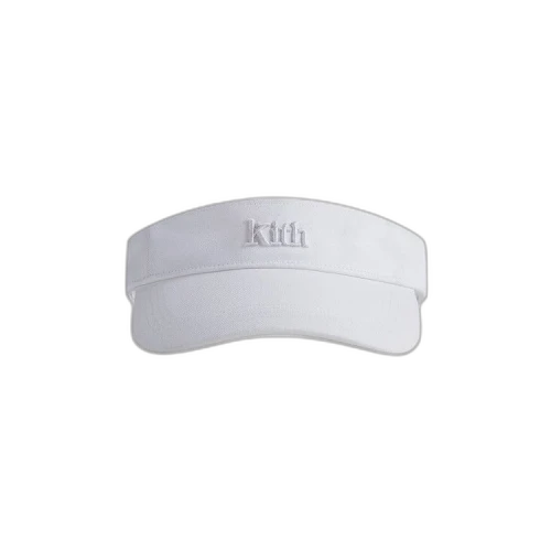 Kith Serif Washed Twill Visor 'Sandrift'