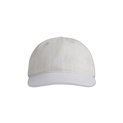 Kith Script Pinstripe Cap 'Muslin'