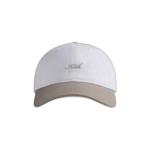 Kith Script Long Bill Cap 'Canvas'