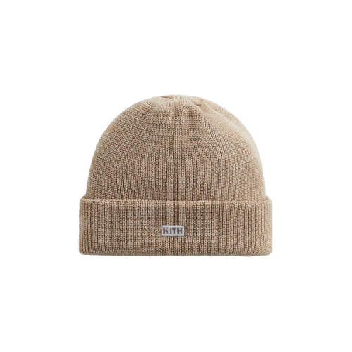 Kith Classic Beanie 'Heather Oatmeal'