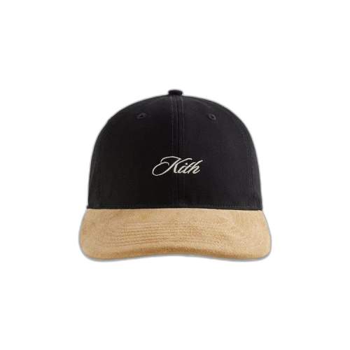 Kith Premier Logo Brushed Aaron Cap 'Black'