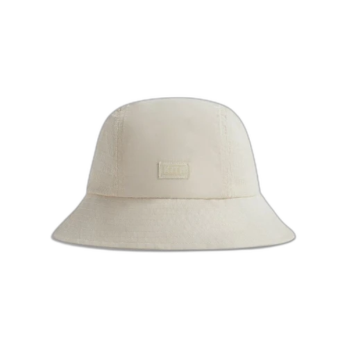 Kith Flocked Nylon Monogram Bucket Hat 'Veil'