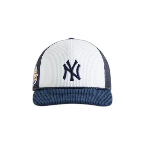 Kith For The New York Yankees Corduroy Trucker Hat 'Nocturnal'