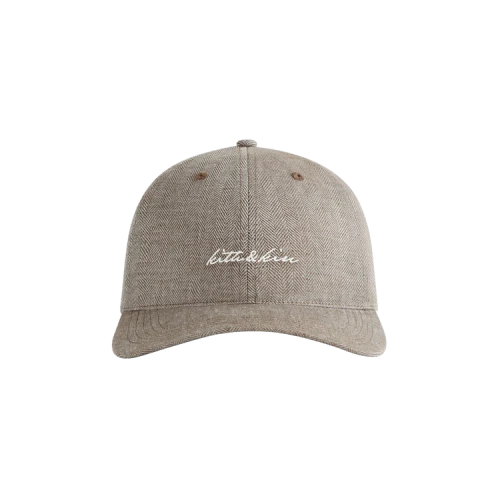 Kith Herringbone Linen Aaron Cap 'Kindling'