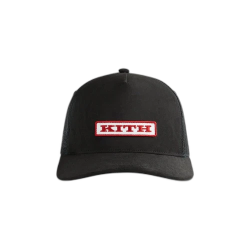 Kith Microsuede Nolan Trucker Cap 'Black'