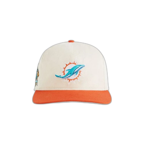 Kith For 47 Miami Dolphins Hitch Snapback 'Sandrift'