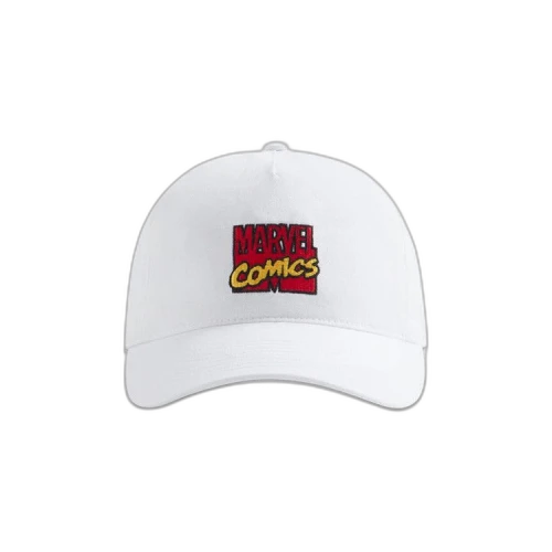 Kith x Marvel Gwynn Pinch Crown Snapback 'White'