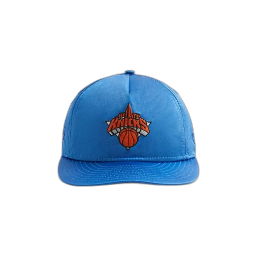 Kith For The New York Knicks Satin 9FIFTY Snapback 'Royal'