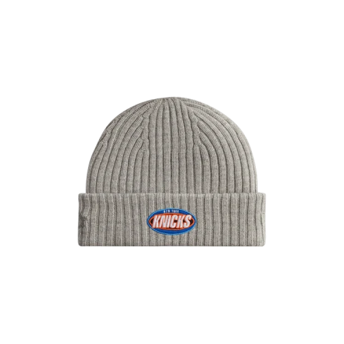 Kith & New Era For The New York Knicks Logo Beanie 'Light Heather Grey'