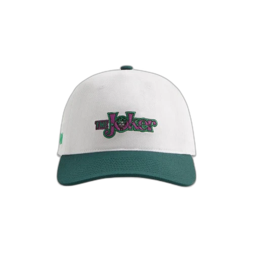 Kith x Batman Joker Twill Low Pinch Crown Snapback 'White'