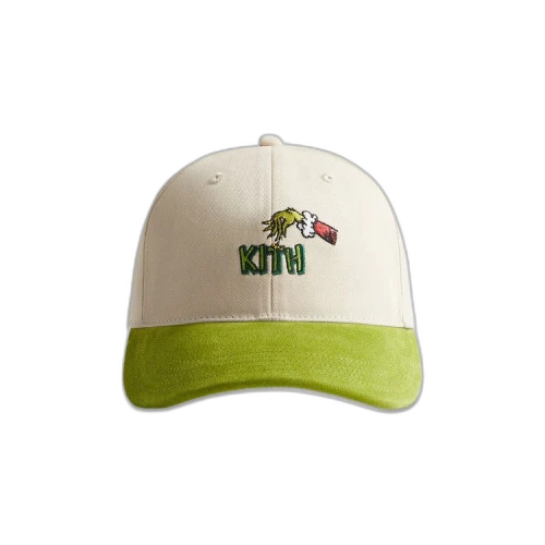 Kith x The Grinch Suede Brim Aaron Cap 'Matcha'