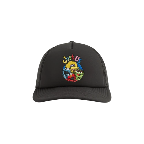 Kith x Sesame Street Just Us Nolan Trucker Hat 'Black'
