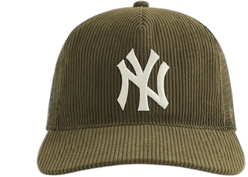 Kith x '47 x New York Yankees Corduroy Trucker Hat Tinge