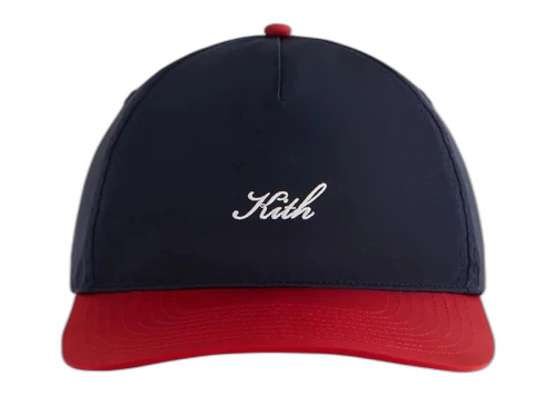 Kith Two Tone Wrinkle Nylon Bay Low Pinch Crown Cap Sandrift