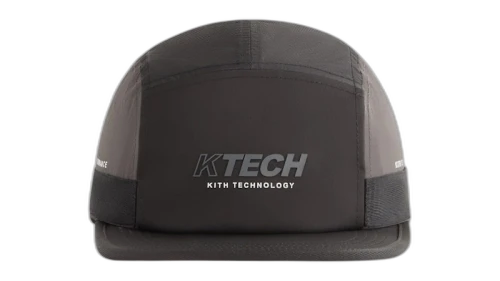 Kith K-Tech Ripstop Collapsible Griffey Camper Cap Black