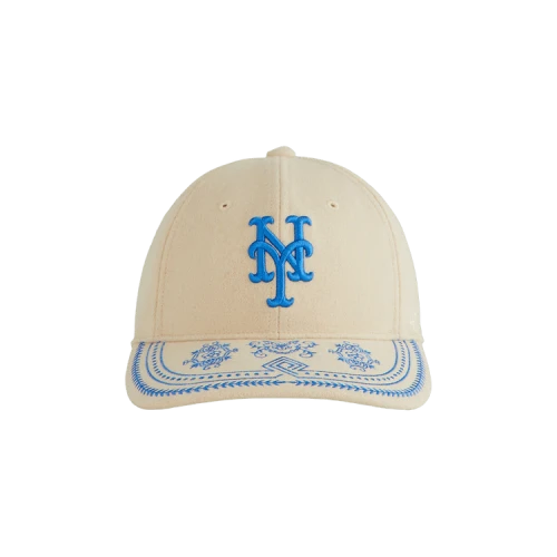 Kith x ‘47 For The New York Mets Embroidered Franchise Ls Cap 'Sandrift'