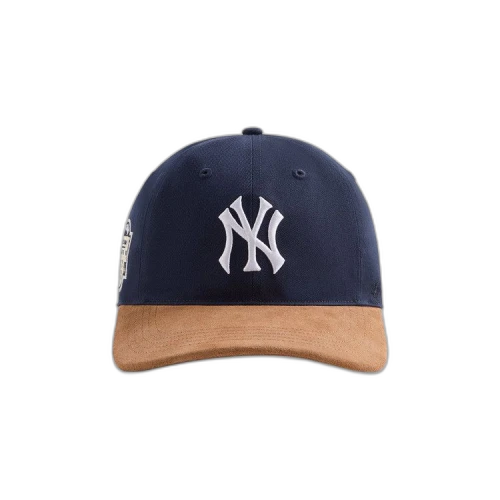Kith & '47 For The New York Yankees Twill Classic Cap With Suede Brim 'Nocturnal'