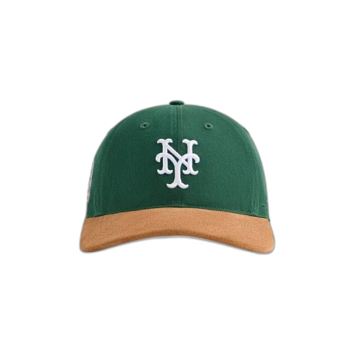 Kith & '47 For The New York Mets Twill Classic Cap With Suede Brim 'Stadium'