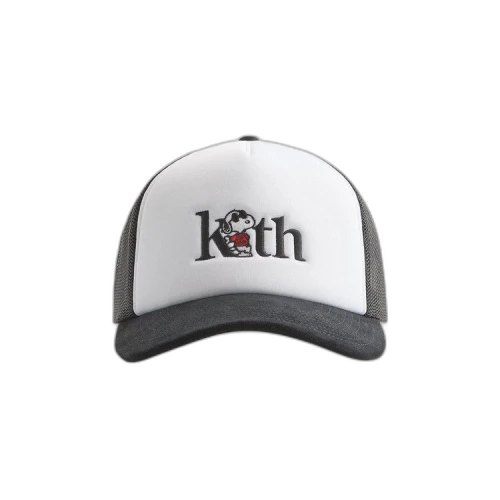 Kith For Peanuts 75 Nolan Poly Foam Trucker With Suede Brim 'Black'