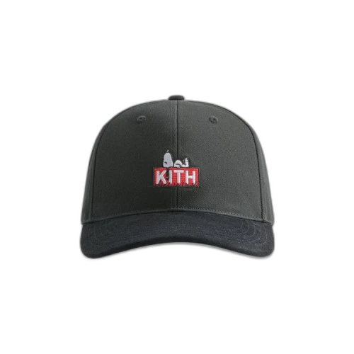Kith For Peanuts 75 Twill Aaron Classic Cap With Suede Brim 'Black'