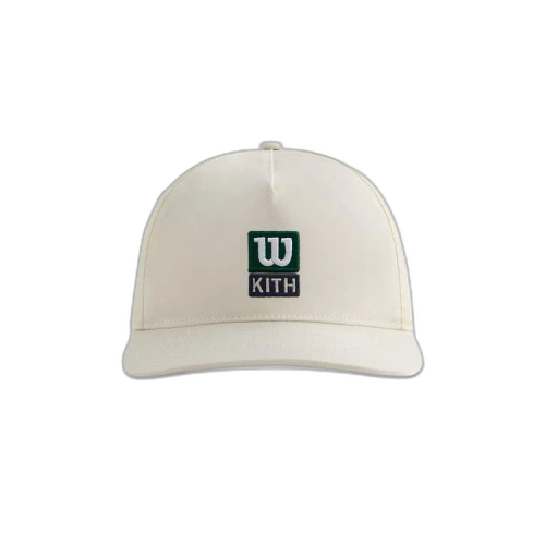 Kith x Wilson Nylon Baylow Pinch Crown Cap 'Sandrift'