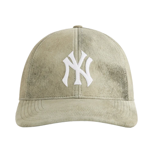 Kith x 47 Brand x New York Yankees Washed Suede Franchise LS Cap Flagstaff