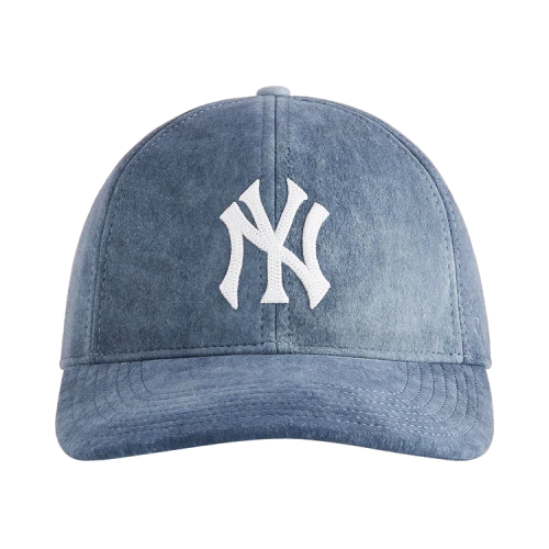 Kith x 47 Brand x New York Yankees Washed Suede Franchise LS Cap Torpedo
