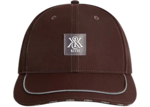Kith Wrinkle Nylon Pieced Classic Cap Hickory