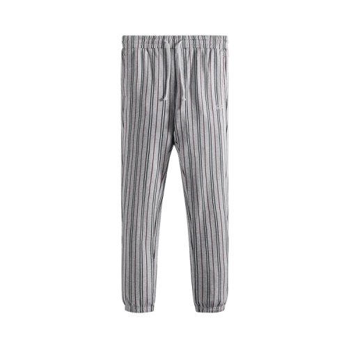 Kith Pinstripe Williams I Sweatpant 'Light Heather Grey'