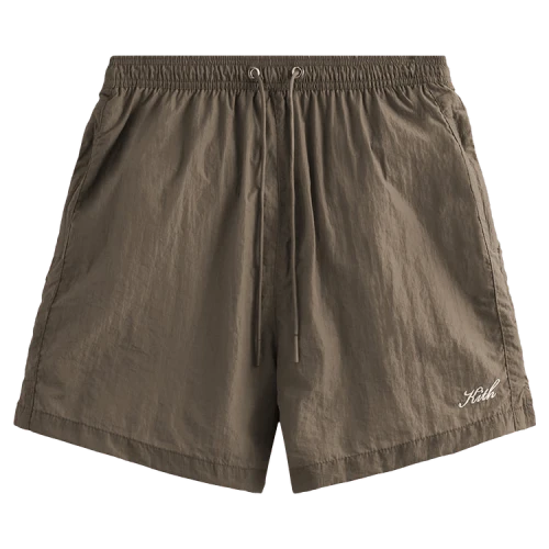Kith Garment Washed Nylon Active Swim Short 'Canvas'