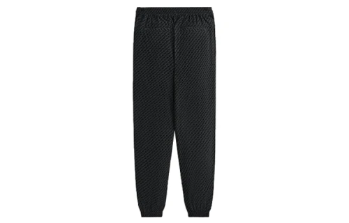 Kith Flocked Italic Monogram Davon Pant 'Black'