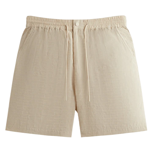 Kith Flocked Monogram Mason Short 'Veil'