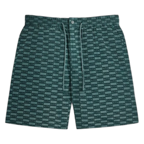 Kith Flocked Monogram Mason Short 'Rhythm'