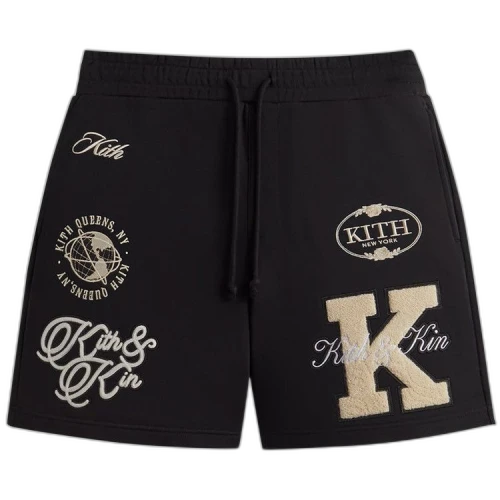 Kith Fleece Curtis Short 'Black'