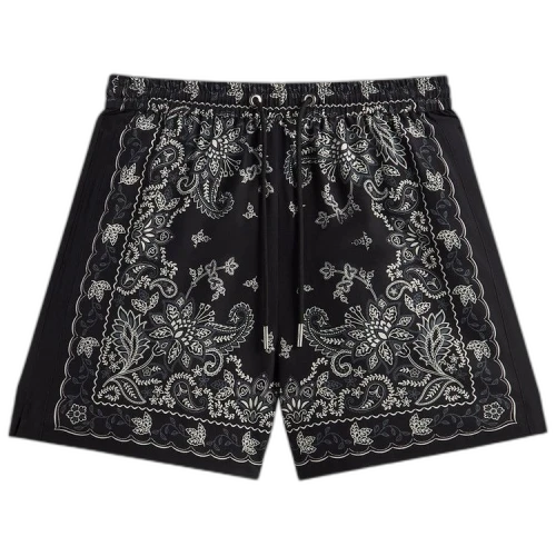 Kith 101 Vintage Floral Bandana Active Short 'Black'
