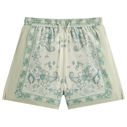 Kith 101 Vintage Floral Bandana Active Short 'Data'
