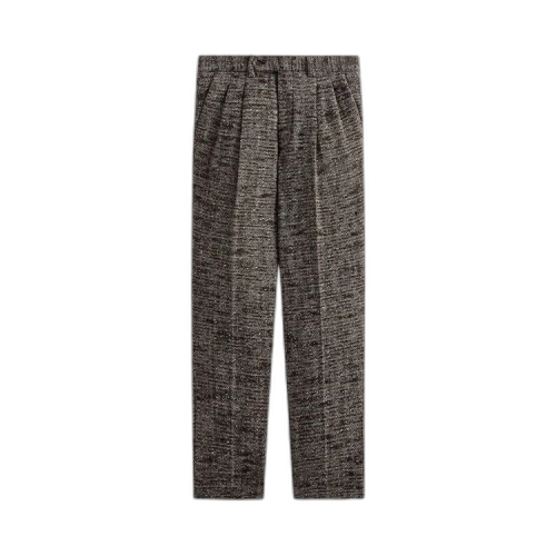Kith & Kin Tweed Kylan Pleated Trouser 'Theory'