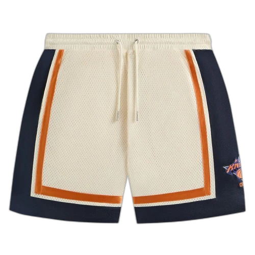 Kith For The New York Knicks Mesh Leon Short 'Sandrift'