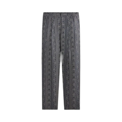 Kith & Kin Batik Stripe Pleated Ari Trouser 'Nocturnal'