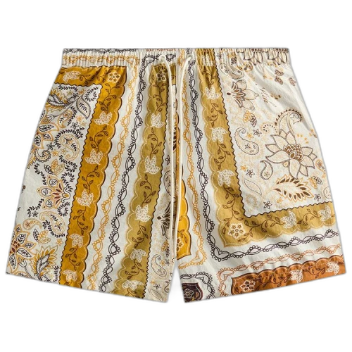 Kith Panelled Bandana Ashton Swim Short 'Sandrift'