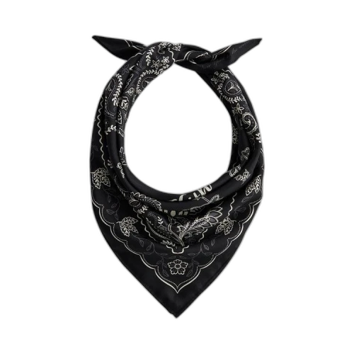 Kith Paisley Bandana Scarf 'Black'