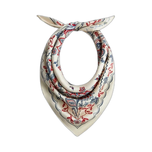 Kith Paisley Bandana Scarf 'Sandrift'