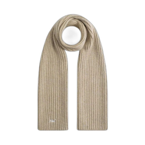 Kith Chunky Rib Knit Scarf 'Sediment'