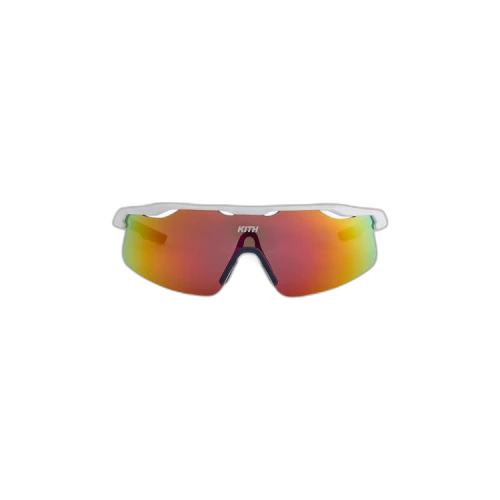 Kith Racer Sunglasses White